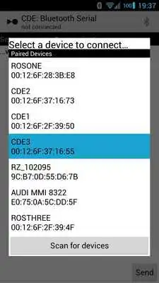 Play Bluetooth Serial Communication