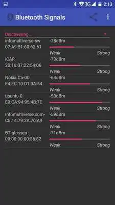 Play Bluetooth Signal Meter