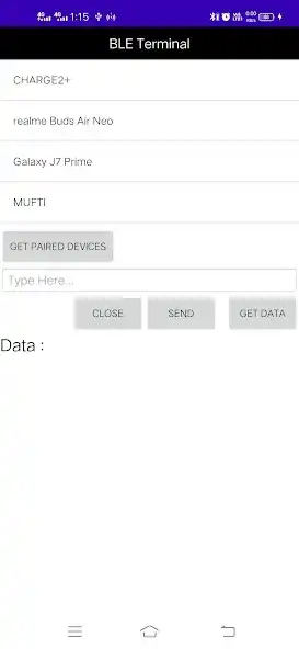 Play BluetoothTerminal BLE4.0  and enjoy BluetoothTerminal BLE4.0 with UptoPlay