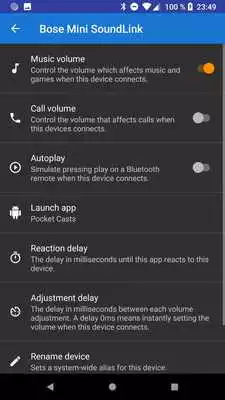 Play Bluetooth Volume Control Play Bluetooth Volume Control