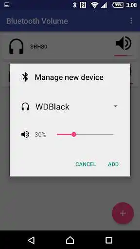 Play Bluetooth Volume