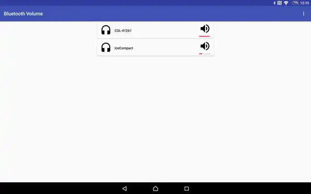 Play Bluetooth Volume