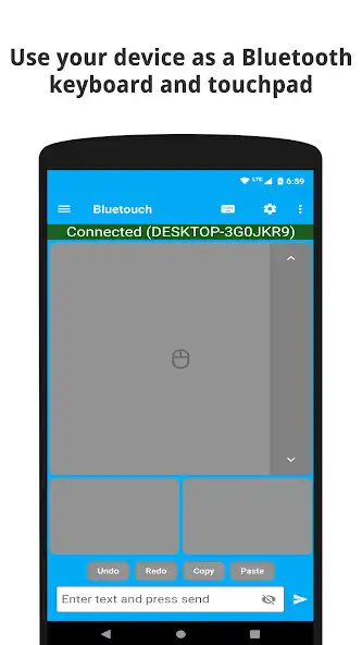 Play Bluetouch™ Keyboard and Mouse  and enjoy Bluetouch™ Keyboard and Mouse with UptoPlay