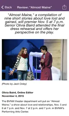 Play Blue Valley Northwest News