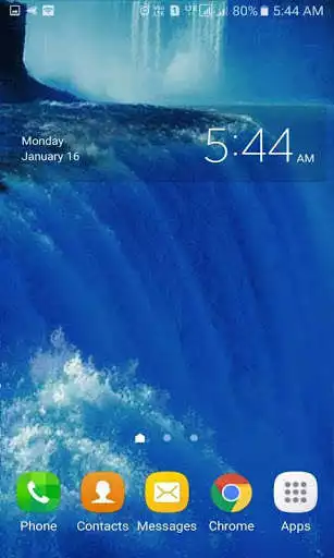 Play Blue Waterfall Live Wallpaper as an online game Blue Waterfall Live Wallpaper with UptoPlay