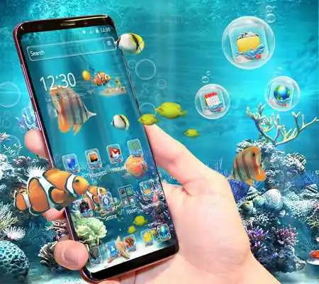 Play Blue Water Fish Aquarium Theme