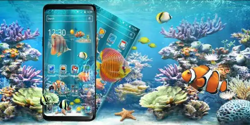 Play Blue Water Fish Aquarium Theme