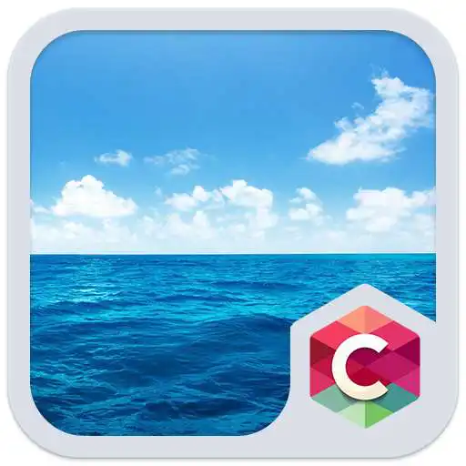 Play Blue Water Theme C Launcher APK