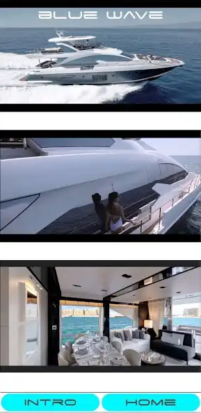 Play Blue Wave Yacht as an online game Blue Wave Yacht with UptoPlay