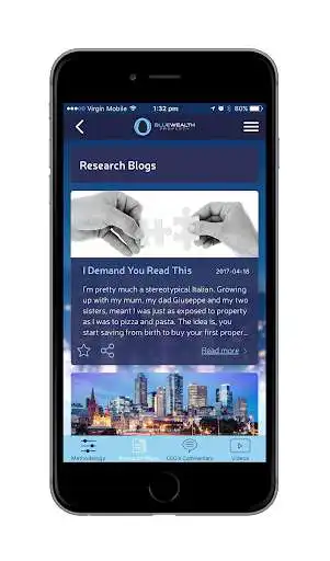 Play Blue Wealth Property as an online game Blue Wealth Property with UptoPlay