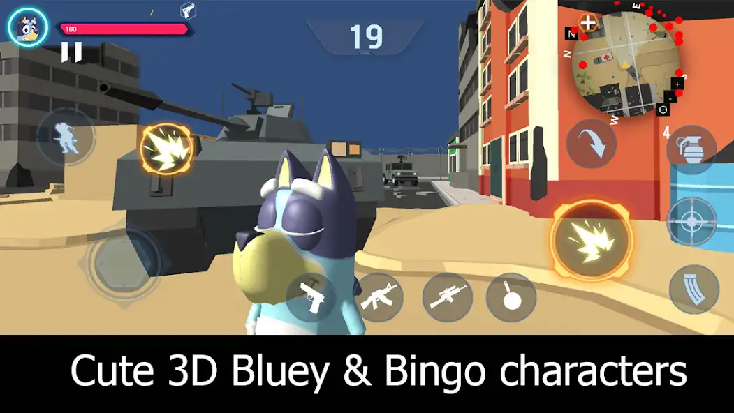 Play Bluey  Bingo Battle Game  and enjoy Bluey  Bingo Battle Game with UptoPlay