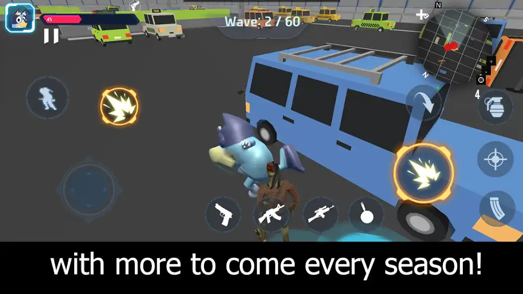 Play Bluey  Bingo Battle Game as an online game Bluey  Bingo Battle Game with UptoPlay