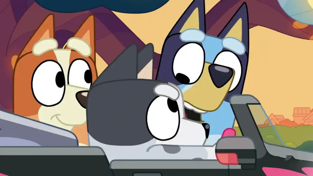 Play Bluey Car Game as an online game Bluey Car Game with UptoPlay