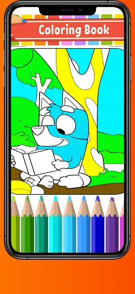 Play Bluey Coloring Book 2  and enjoy Bluey Coloring Book 2 with UptoPlay