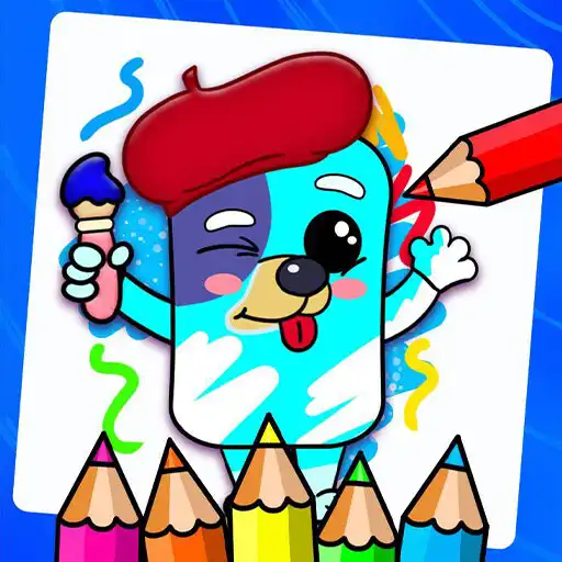 Play Bluey Coloring Book and Quiz APK Play Bluey Coloring Book and Quiz APK
