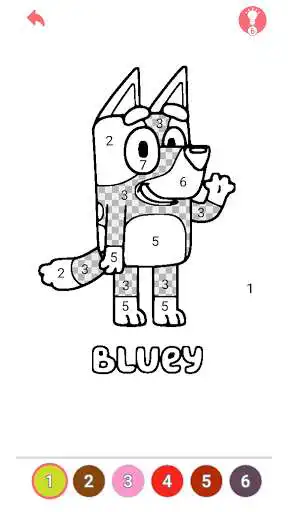 Play Bluey coloring book  and enjoy Bluey coloring book with UptoPlay