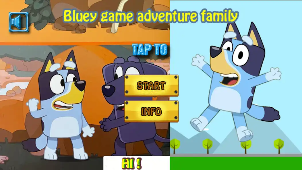 Play bluey game adv family Runner  and enjoy bluey game adv family Runner with UptoPlay