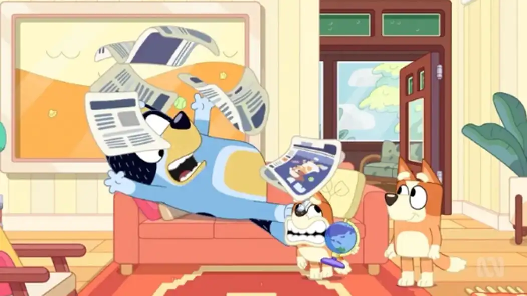 Play Bluey Mrs Retriever Hero Game  and enjoy Bluey Mrs Retriever Hero Game with UptoPlay