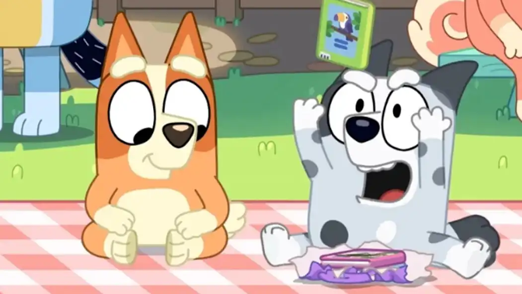 Play Bluey Mrs Retriever Hero Game as an online game Bluey Mrs Retriever Hero Game with UptoPlay