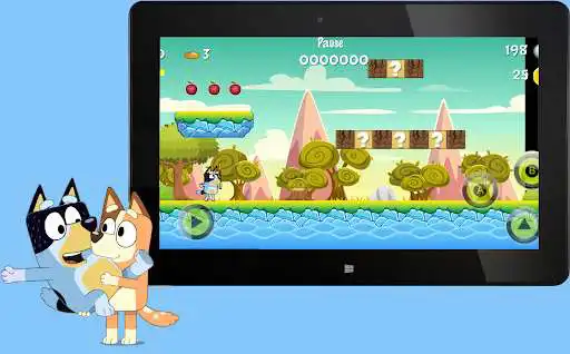 Play Bluey SuperHero :With Bingo  and enjoy Bluey SuperHero :With Bingo with UptoPlay