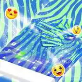 Free play online Blue Zebra Theme Keyboard APK Free play online Blue Zebra Theme Keyboard APK