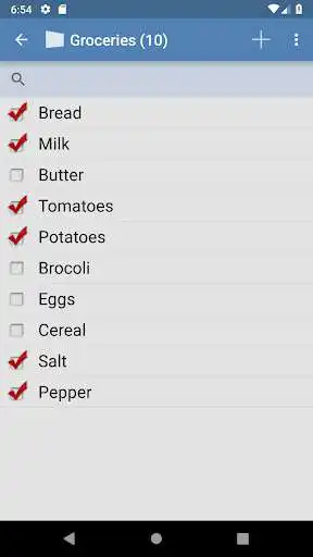 Play BluLines: Simple folder notes and to-do lists as an online game BluLines: Simple folder notes and to-do lists with UptoPlay