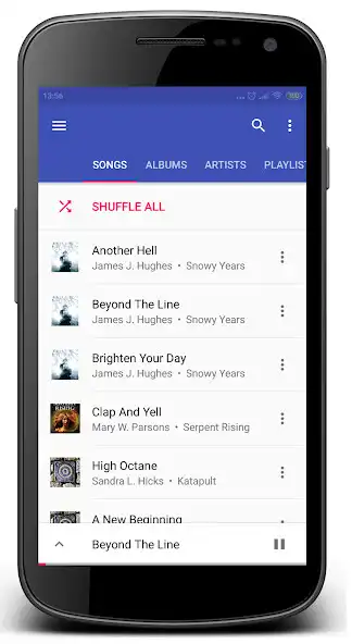 Play Blu Music Player  and enjoy Blu Music Player with UptoPlay