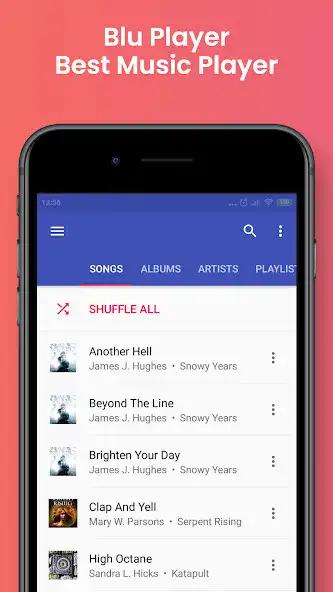 Play Blu Music Player X  and enjoy Blu Music Player X with UptoPlay