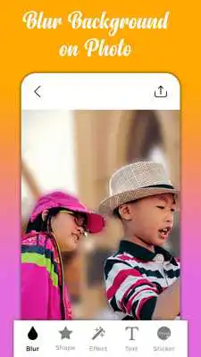 Play Blur Background Automatically