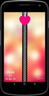 Play Blur Lights Zipper Screen