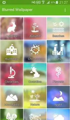 Play Blurred Wallpaper