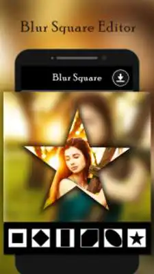 Play Blur Square Editor No Crop