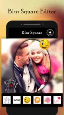 Play Blur Square Editor No Crop