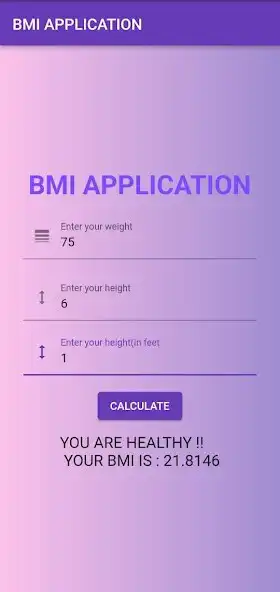 Play BMI APPLICATION as an online game online BMI APPLICATION with UptoPlay Play BMI APPLICATION as an online game BMI APPLICATION with UptoPlay