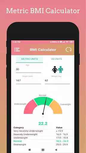Play BMI Calculator - Fitness Calculator as an online game BMI Calculator - Fitness Calculator with UptoPlay