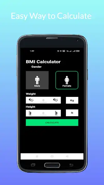 Play BMI Calculator:Fitness Expert as an online game BMI Calculator:Fitness Expert with UptoPlay