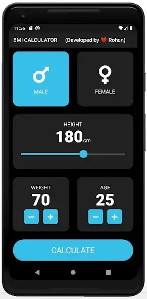 Play BMI Calculator - Health App  and enjoy BMI Calculator - Health App with UptoPlay