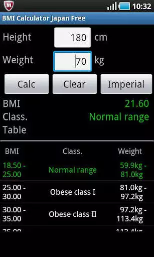 Play BMI Calculator Japan Free
