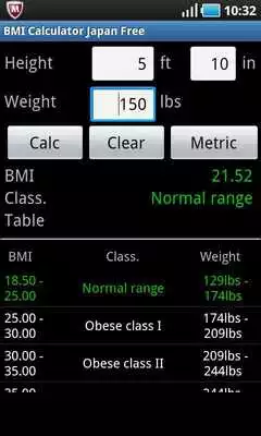 Play BMI Calculator Japan Free