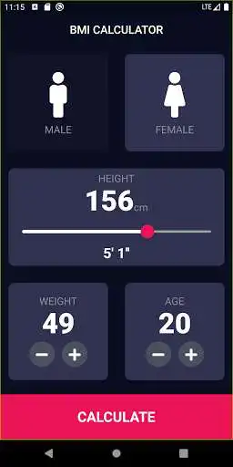 Play BMI Calculator - Keep Healthy as an online game BMI Calculator - Keep Healthy with UptoPlay
