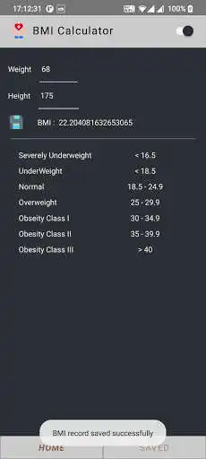 Play BMI Calculator  Tracker as an online game BMI Calculator  Tracker with UptoPlay