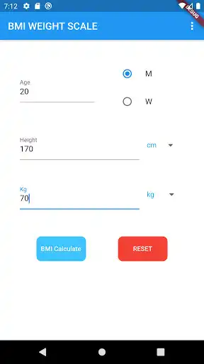 Play Bmi Weight Scale as an online game Bmi Weight Scale with UptoPlay