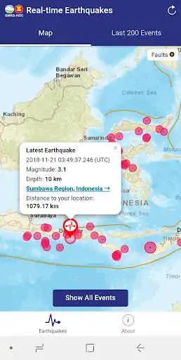 Play BMKG Real-time Earthquakes  and enjoy BMKG Real-time Earthquakes with UptoPlay