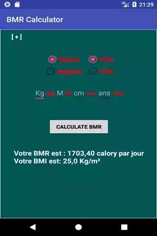 Play BMR Calculator as an online game online BMR Calculator with UptoPlay Play BMR Calculator as an online game BMR Calculator with UptoPlay