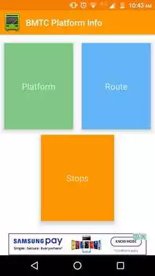 Play BMTC Platform Info