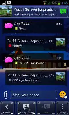 Play BM transparent for android