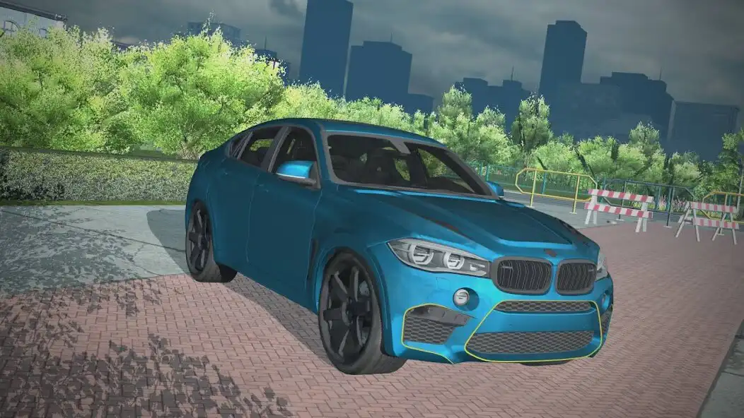Play BMW X6m Drive Simulator as an online game BMW X6m Drive Simulator with UptoPlay