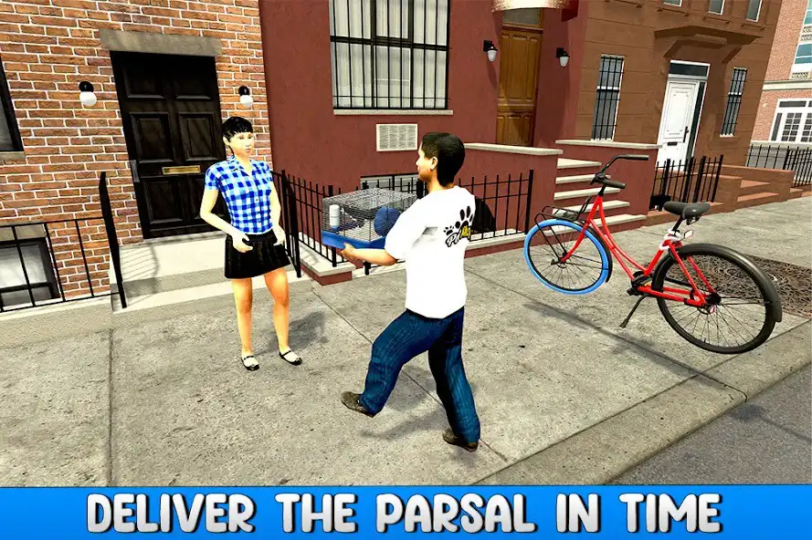 Play BMX Bicycle Animal Transport as an online game BMX Bicycle Animal Transport with UptoPlay