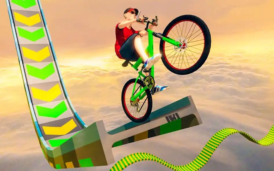 Play BMX Bike Racing: Bicycle Games as an online game BMX Bike Racing: Bicycle Games with UptoPlay