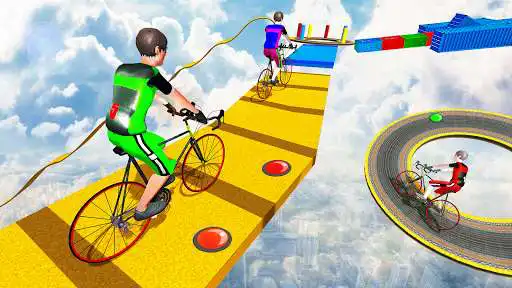 Play BMX Cycle Freestyle Race 3d as an online game BMX Cycle Freestyle Race 3d with UptoPlay